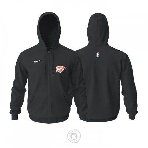 Oklahoma City Thunder City Edition 2022-2023 Fermuarlı Hoodie