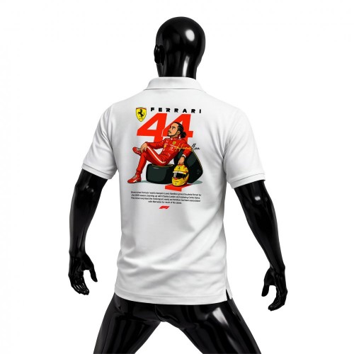Ferrari 44 Hamilton Legacy Polo Yaka 2