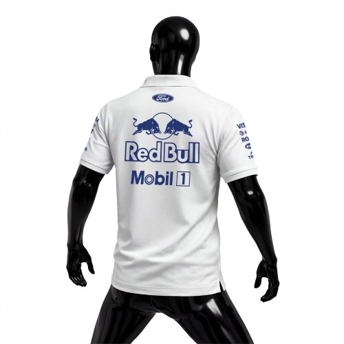 RED BULL RB22 - White Edition Polo Yaka Tişört 2