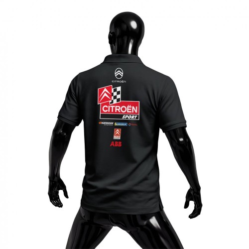 Citroën Racing Team Black Edition Polo Yaka Tişört 2