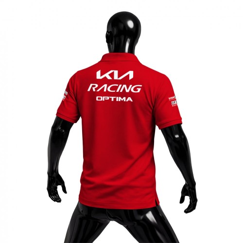 KIA Racing Team Red Edition Polo Yaka Tişört 2