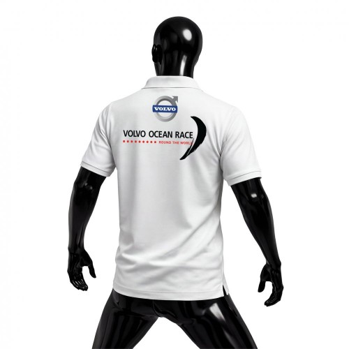 Volvo Racing Legacy White Edition Polo Yaka Tişört 2