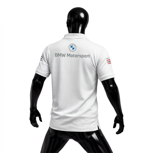BMW Motorsport Legacy White Edition Polo Yaka Tişört 2