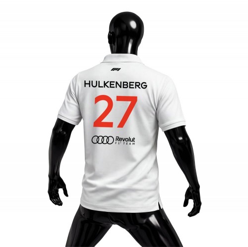 Audi Revolut F1 Team: R26 - Crew Edition White 2026 Polo Yaka 2