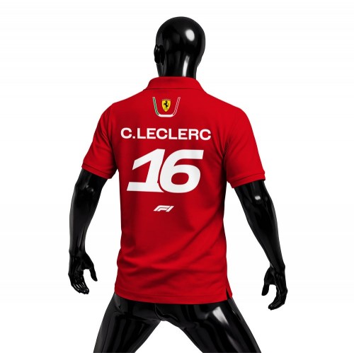 Scuderia Ferrari: SF-26 Red Crew Edition 2026 Polo Yaka 2