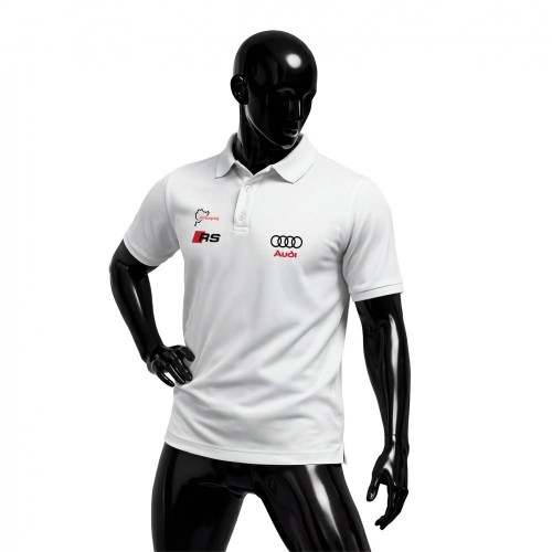AUDI RS White Edition 2023 Polo Yaka