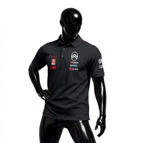Citroën Racing Team Black Edition Polo Yaka Tişört