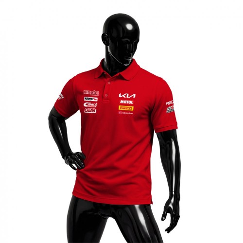 KIA Racing Team Red Edition Polo Yaka Tişört