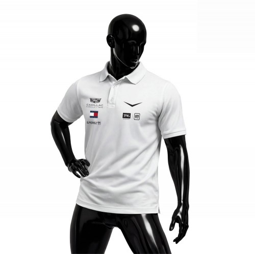Cadillac F1 Team: White Edition 2026 Polo Yaka