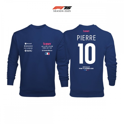 Alpine F1 Team: A525 - Navy Crew Edition 2025 Sweatshirt