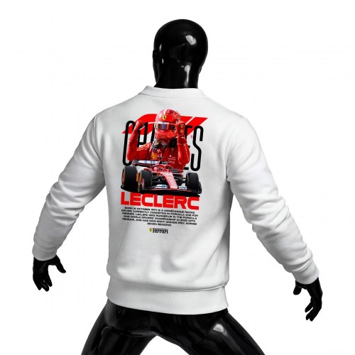Leclerc Ferrari Champion Style Sweatshirt 2