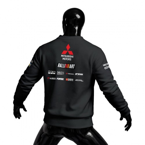 Mitsubishi Ralliart Legacy Black Edition Sweatshirt 2