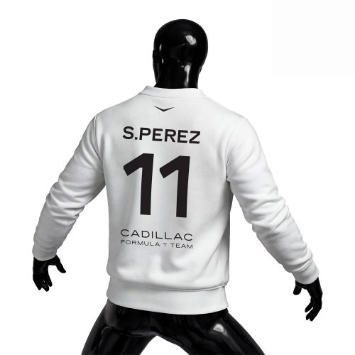 Cadillac F1 Team: White Crew Edition 2026 Sweatshirt