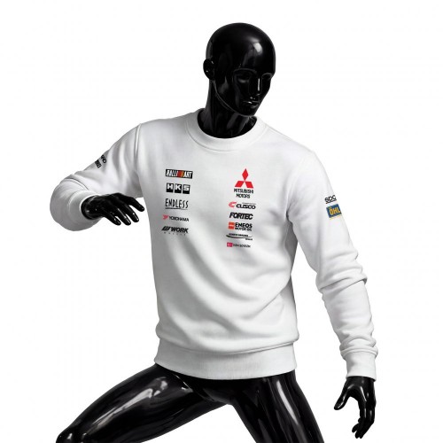 Mitsubishi Ralliart Legacy White Edition Sweatshirt