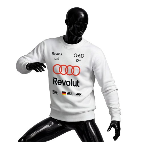Audi Revolut F1 Team: R26 - White Edition 2026 Sweatswhirt