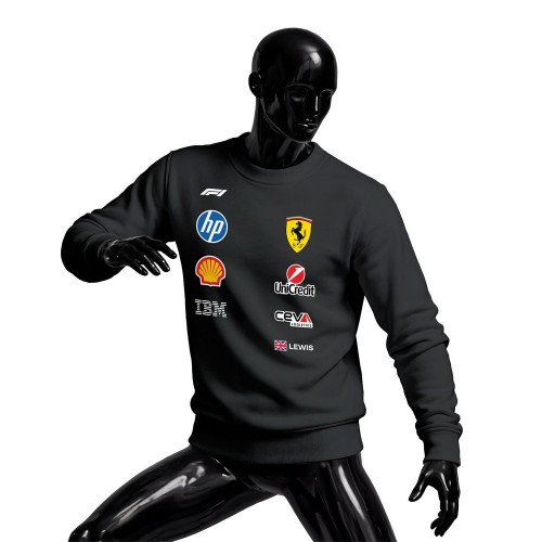 Scuderia Ferrari: SF-26 Black Edition 2026 Sweatshirt