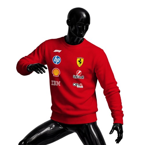 Scuderia Ferrari: SF-26 Red Crew Edition 2026 Sweatshirt