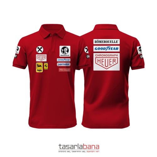 Scuderia Ferrari 1975 Niki Lauda Edition Polo Yaka