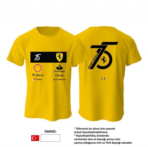 Scuderia Ferrari Monza Edition 2022 TİŞÖRT