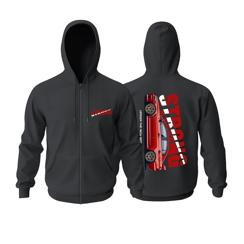 Strong Evo Fermuarlı Hoodie