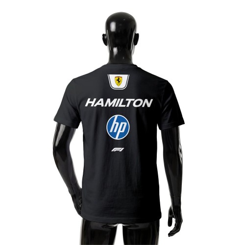 Scuderia Ferrari: SF-26 Black Edition 2026 Tişört 2