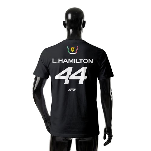 Scuderia Ferrari: SF-26 Black Crew Edition 2026 Tişört 2