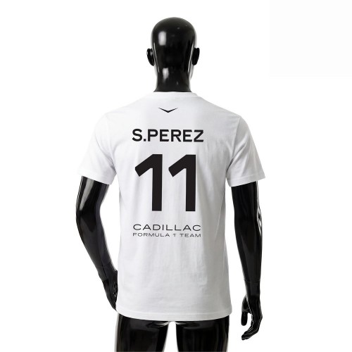 Cadillac F1 Team: White Crew Edition 2026 Tişört