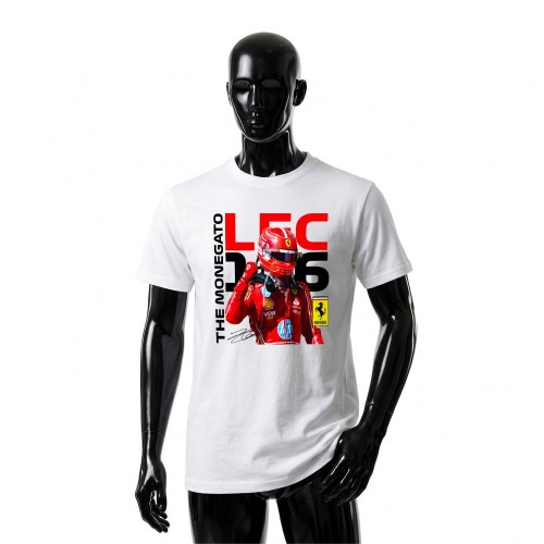 Leclerc Ferrari Champion Style Tişört