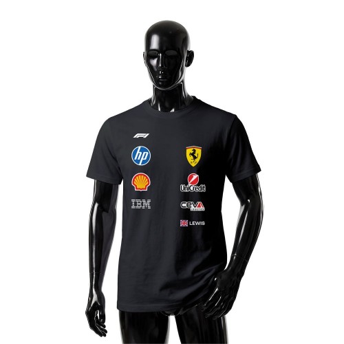 Scuderia Ferrari: SF-26 Black Edition 2026 Tişört