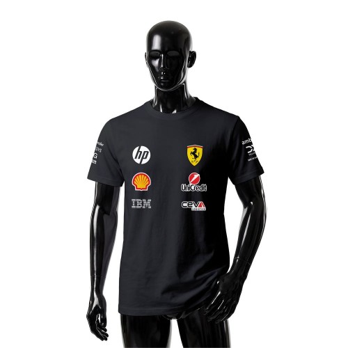 Scuderia Ferrari: SF-26 Merch Edition - Black 2026 Tişört