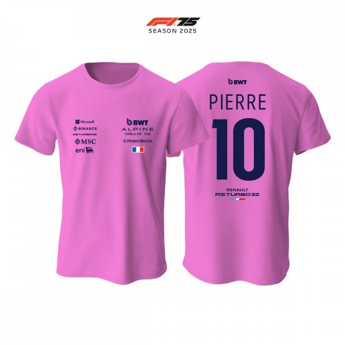 Alpine F1 Team: A525 - Pink Crew Edition 2025 Tişört