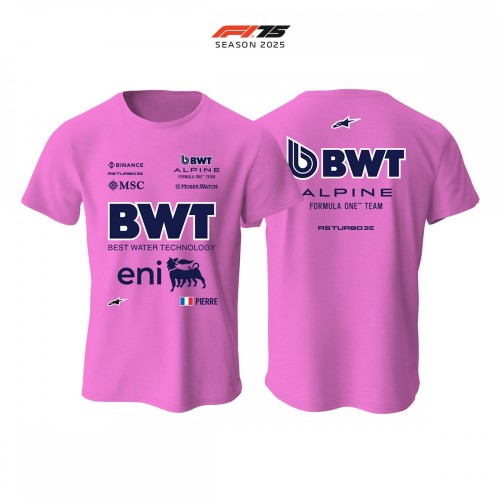 Alpine F1 Team: A525 - Pink Edition 2025 Tişört
