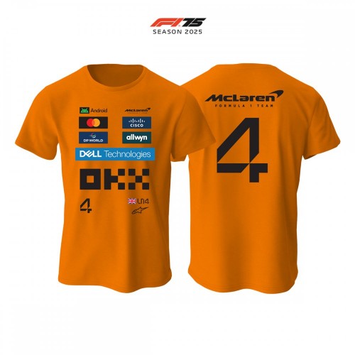 McLaren F1 Team: MCL39 Orange Crew Edition 2025 Tişört