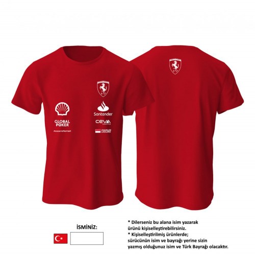 Scuderia Ferrari: Las Vegas GP Edition 2023 Tişört