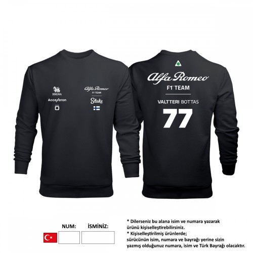 Alfa Romeo Racing: Black Crew Edition 2023 Sweatshirt