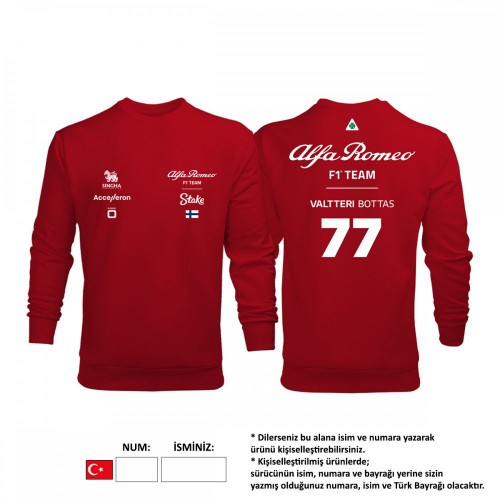Alfa Romeo Racing: Red Crew Edition 2023 Sweatshirt