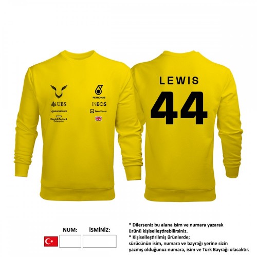Petronas F1 Team: Yellow Crew Edition 2023 Sweatshirt