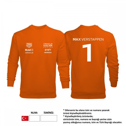 Oracle Racing: Orange Crew Edition 2023 Sweatshirt