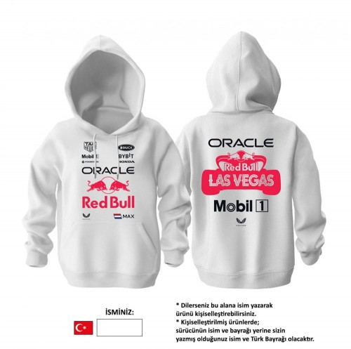 Oracle Racing: Las Vegas GP - White Edition 2023 Hoodie