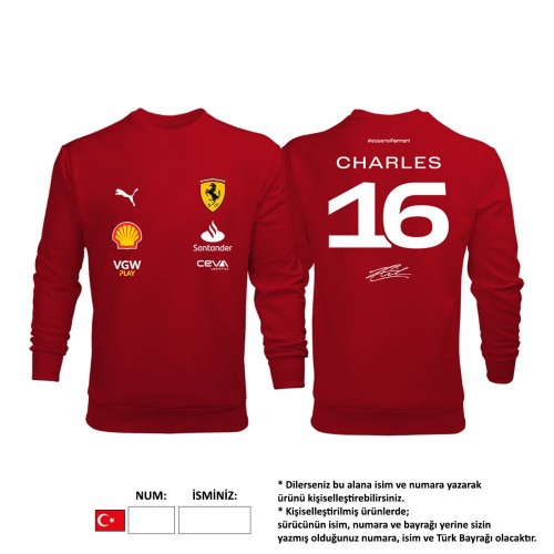 Scuderia Ferrari: Red Crew Edition 2023 Sweatshirt